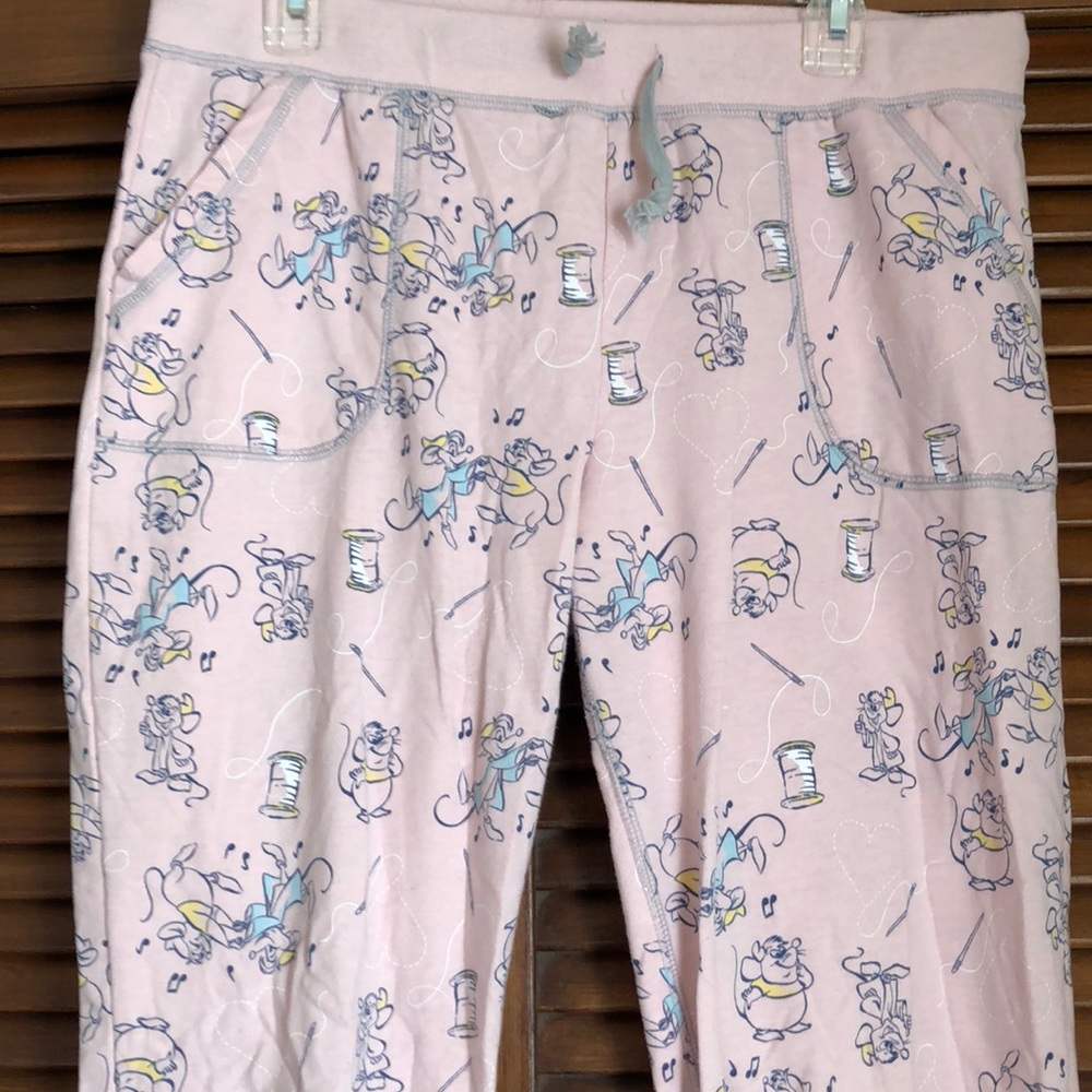 Disney Jaq and Gus  pajama bottoms